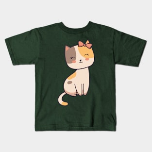 pretty kitten Kids T-Shirt